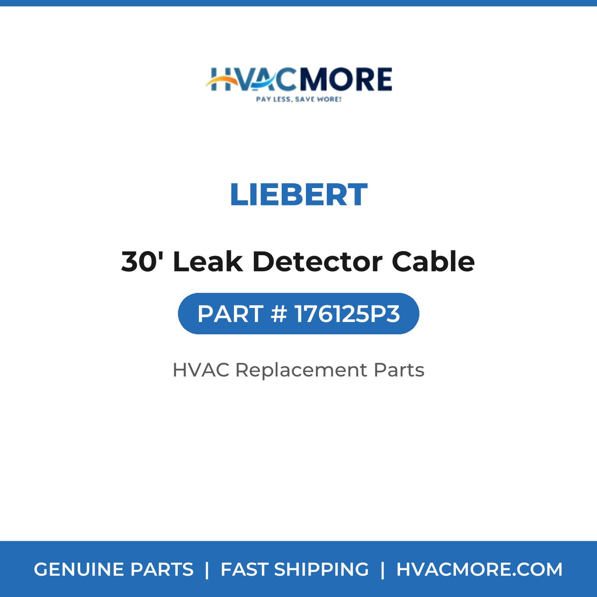 Liebert 30' Leak Detector Cable 176125P3