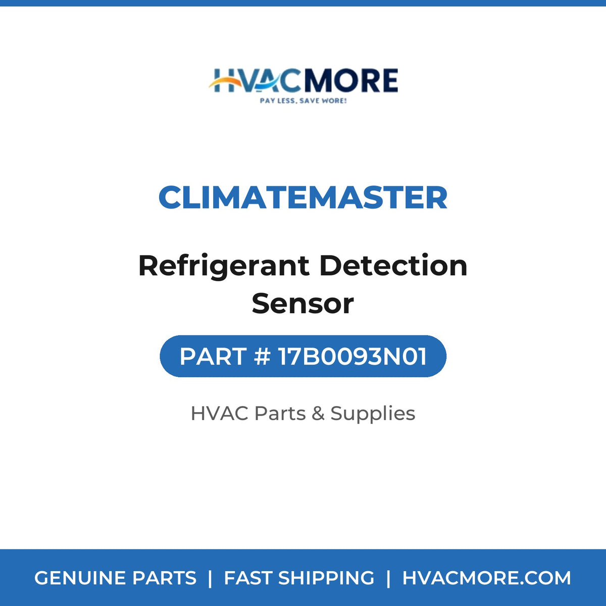 ClimateMaster Refrigerant Detection Sensor 17B0093N01