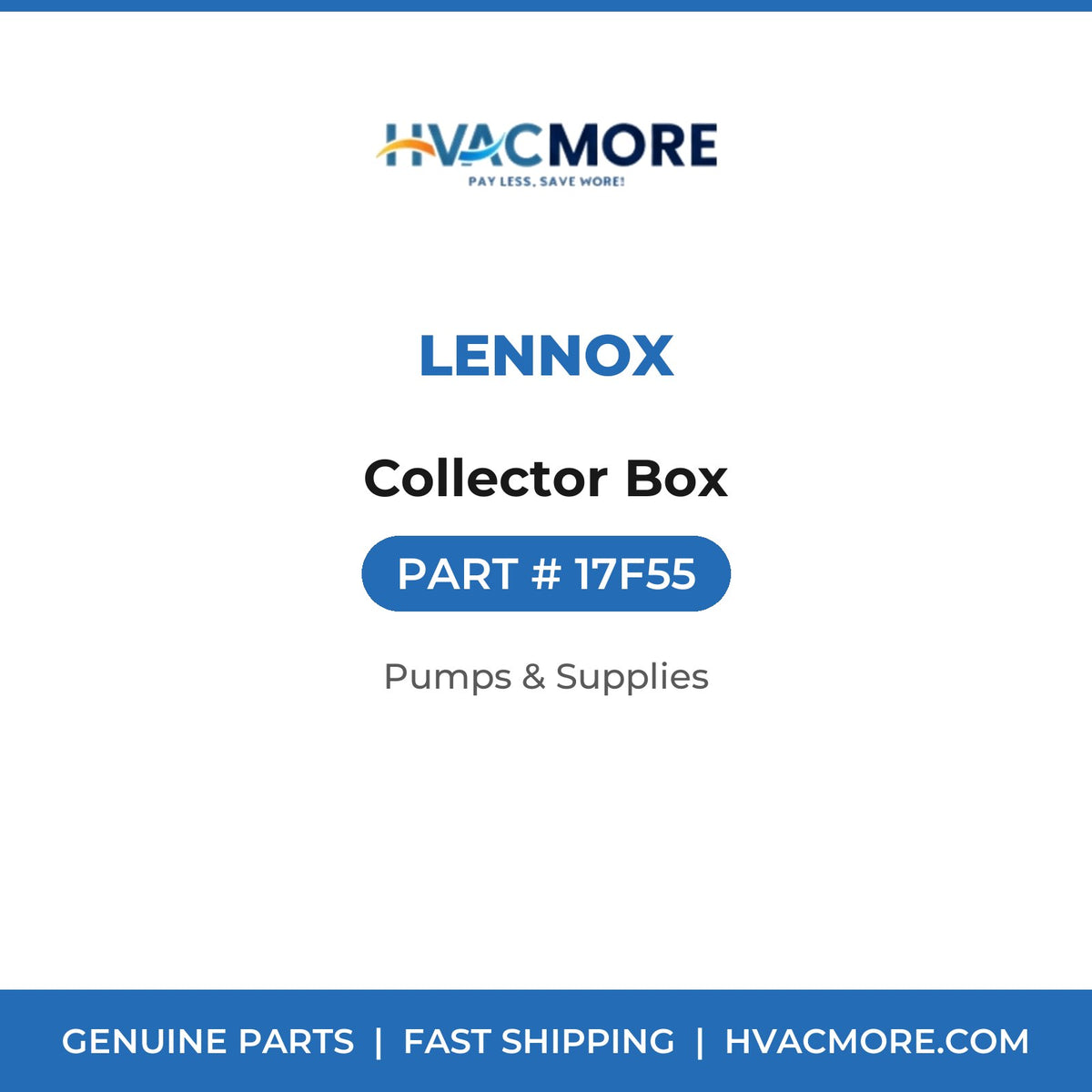 Lennox Collector Box 17F55
