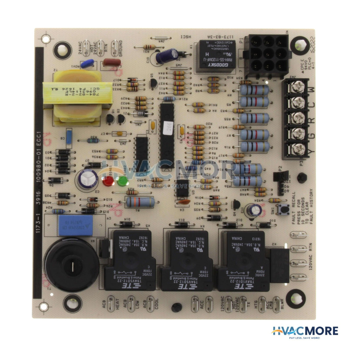 Lennox Ignition Control Board 17W82