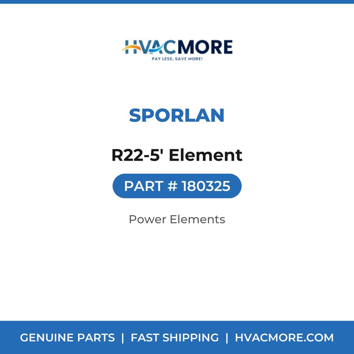 Sporlan R22-5' Element 180325