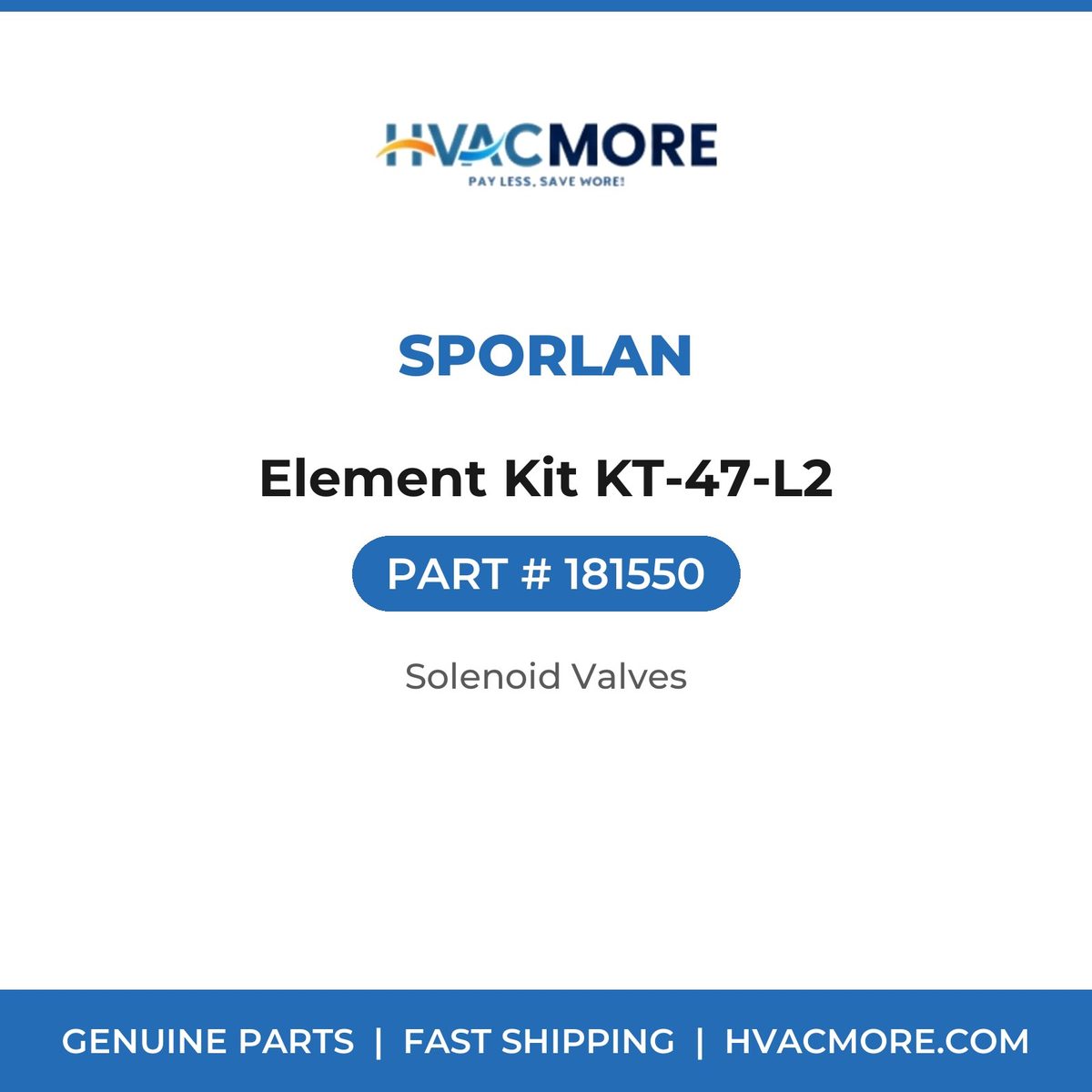 Sporlan Element Kit KT-47-L2 181550