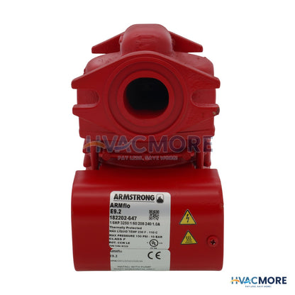 Armstrong Pumps ARMflo E9.2 Cast Iron Circulator, 0-38 GPM Flow (240V) 182202-647
