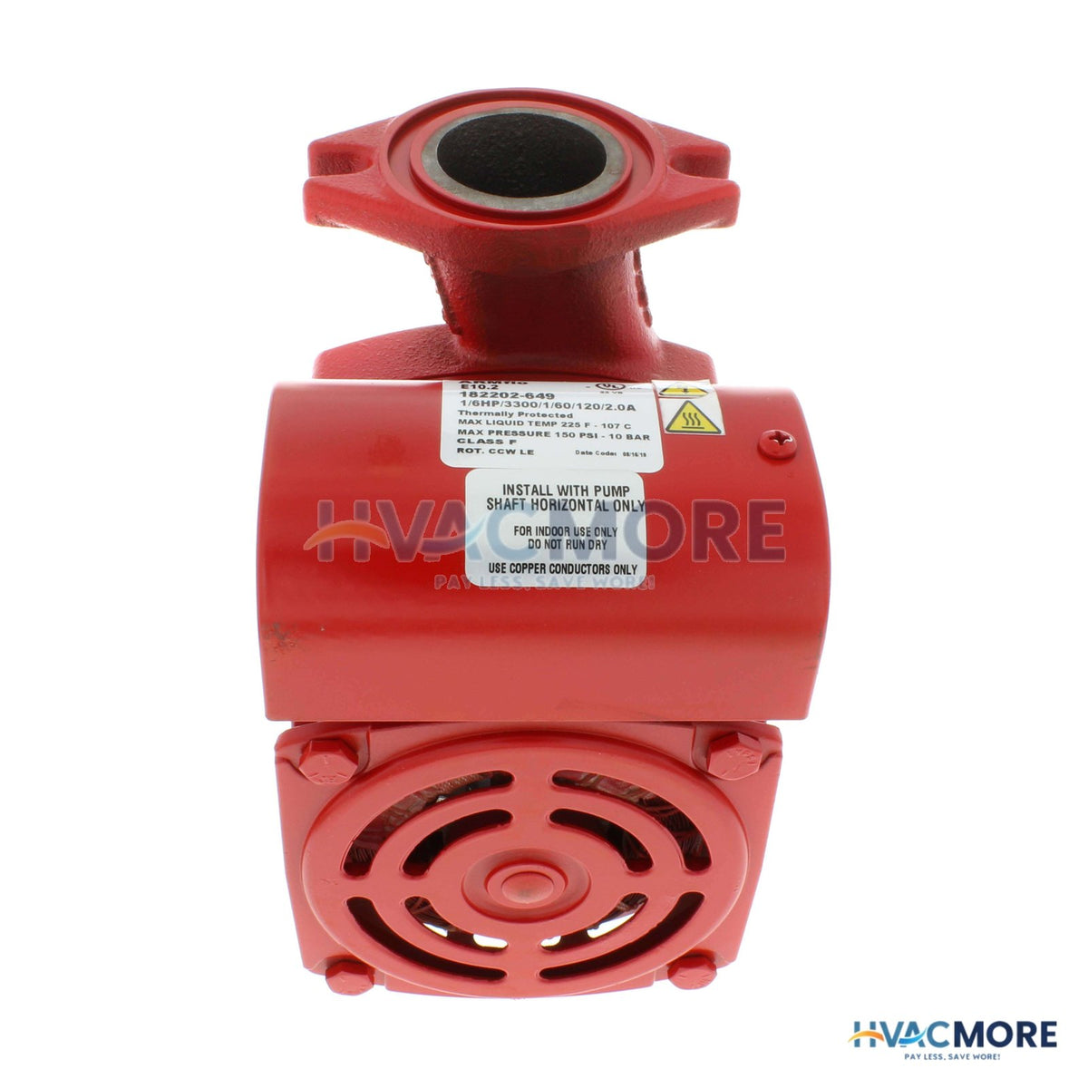 Armstrong Pumps ARMflo E10.2 Cast Iron Circulator, 0-43 GPM Flow 182202-649