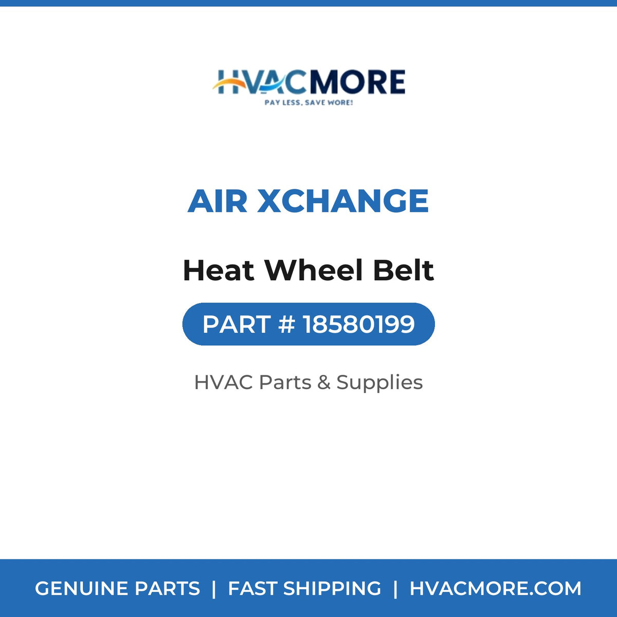 Air Xchange Heat Wheel Belt 18580199