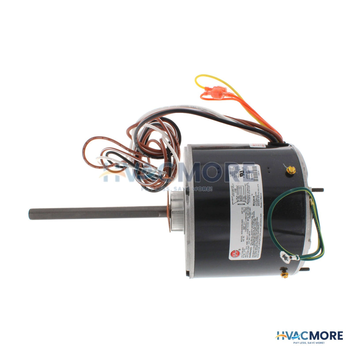 US Motors 5.6" Mojave PSC Condenser Fan Motor (208-230V, 1/3 HP, 1075 RPM) 1861H
