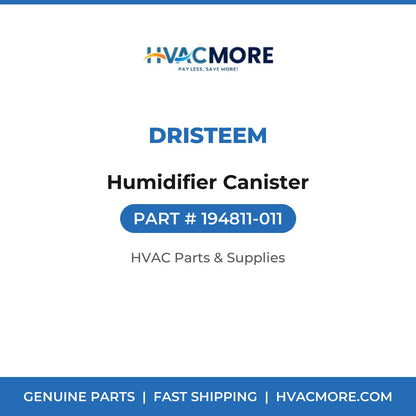 DriSteem Humidifier Canister 194811-011