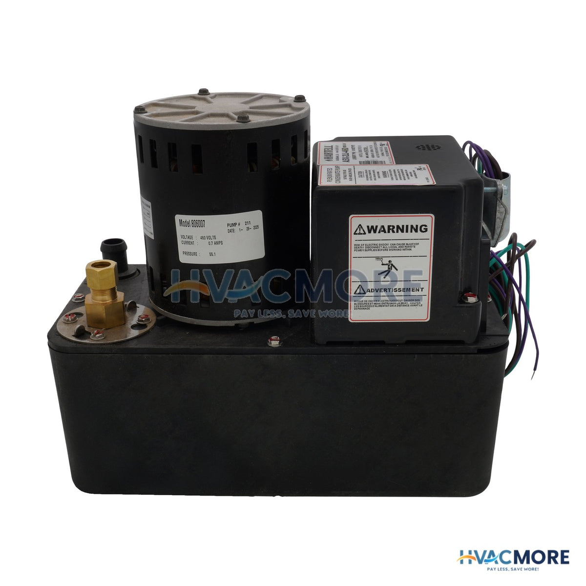 Liebert 460V Condensate Pump 1A19271P2