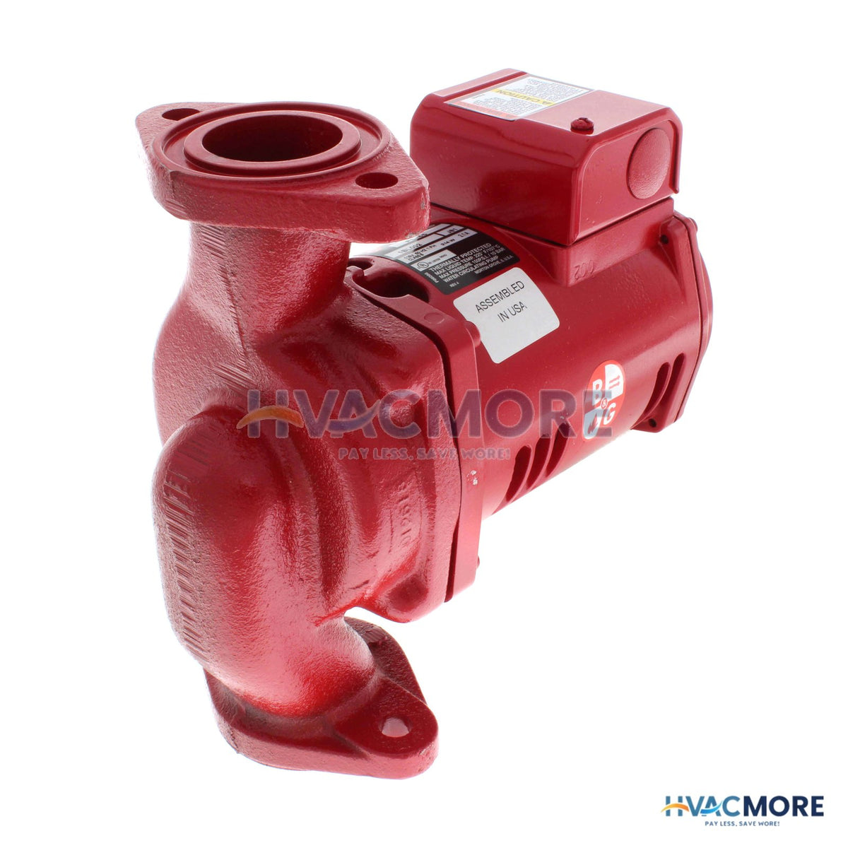 Bell & Gossett PL-45, 1/6 HP Cast Iron Booster Pump 1BL002