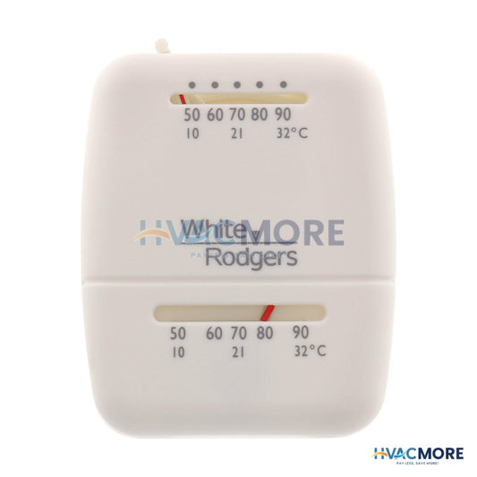 White Rodgers Single-Stage Snap-Action Low Voltage Room Thermostat 1C20-102