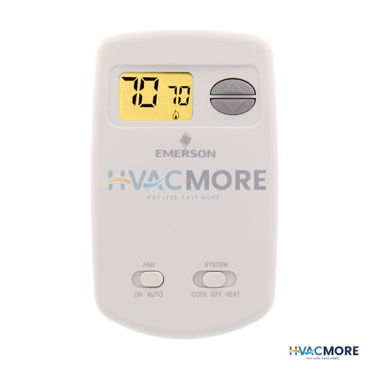 White Rodgers Non-Programmable Thermostat 24V or mV System Vertical 1E78-144