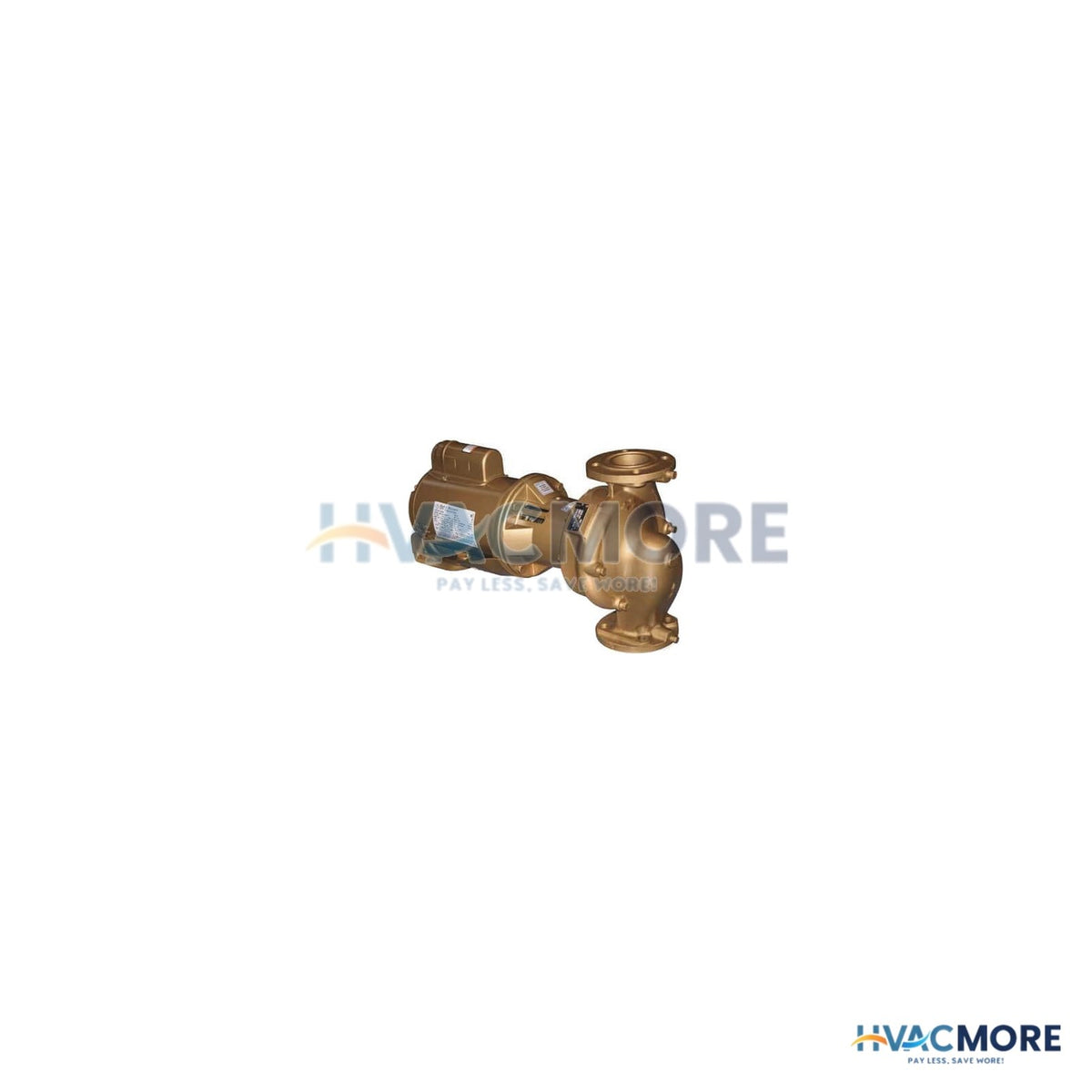 Bell & Gossett 3/4 HP E611T Series e-60 Bronze Fitted 2" x 5-1/4" In-Line Pump (3 PH, 208-230/460V) 1EF053LF