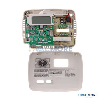 White Rodgers Non-Programmable Thermostat, Backlit Display, Horiz. (24V) 1F79-111
