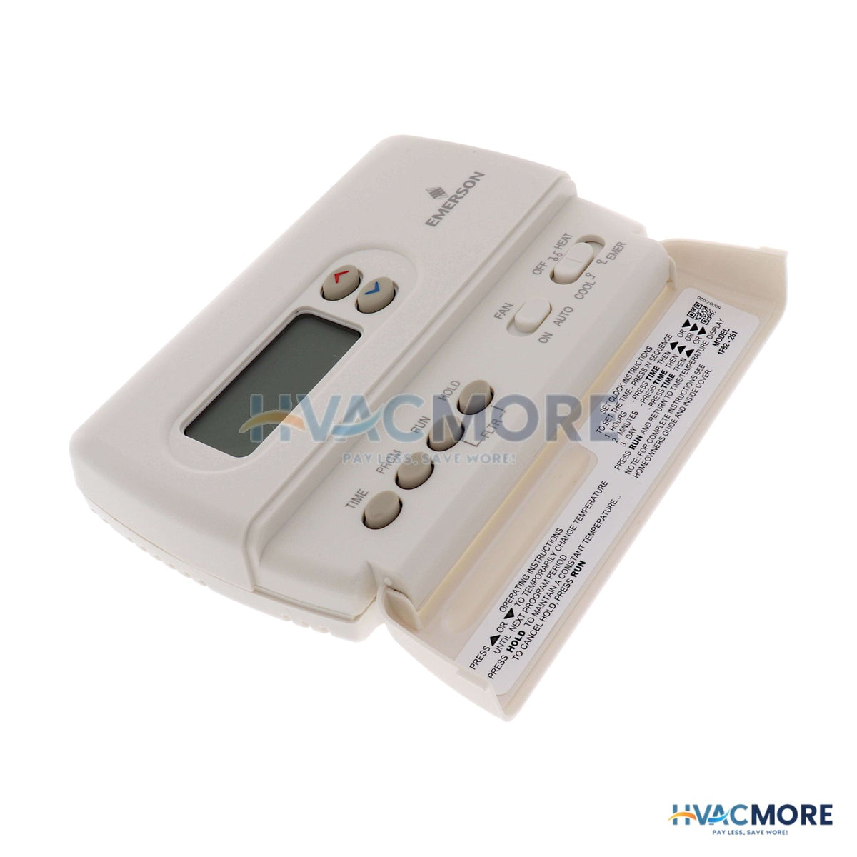 White Rodgers Multi-Stage Heat Pump 5+1+1 Prog. Thermostat 24V or mV System 1F82-261