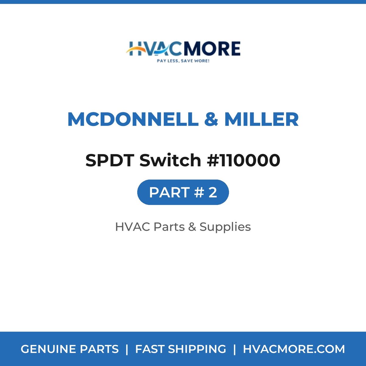 McDonnell & Miller SPDT Switch #110000 2