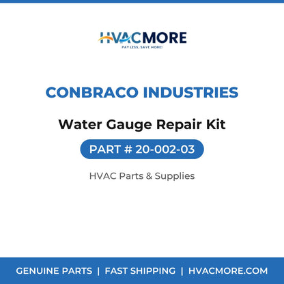 Conbraco Industries Water Gauge Repair Kit 20-002-03