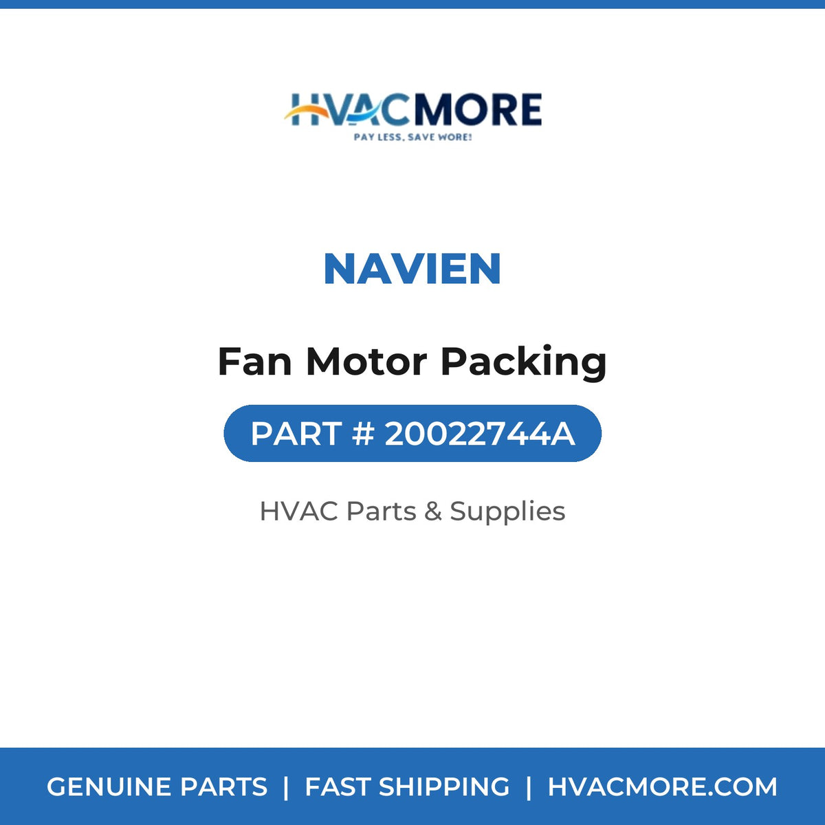 Navien Fan Motor Packing 20022744A