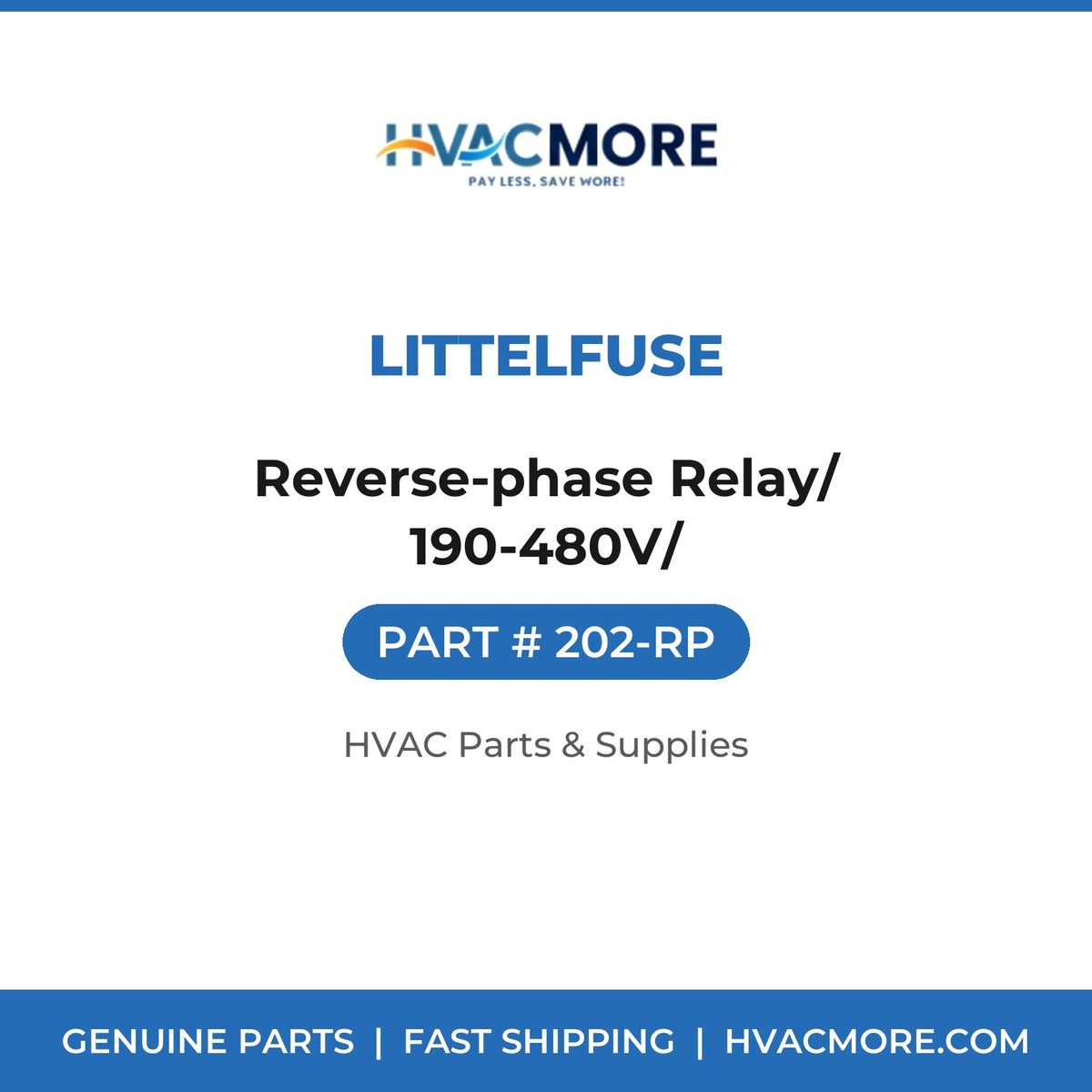 Littelfuse Reverse-phase Relay/ 190-480V/ 202-RP