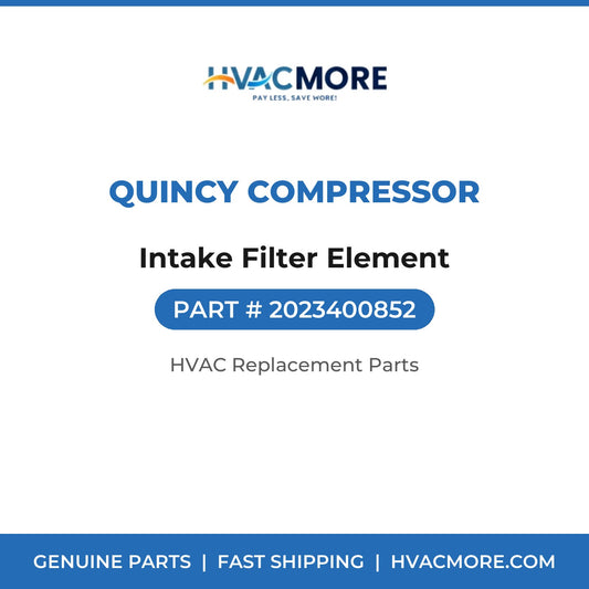 Quincy Compressor Intake Filter Element 2023400852