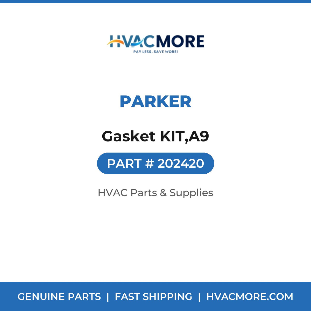 Parker Gasket KIT,A9 202420