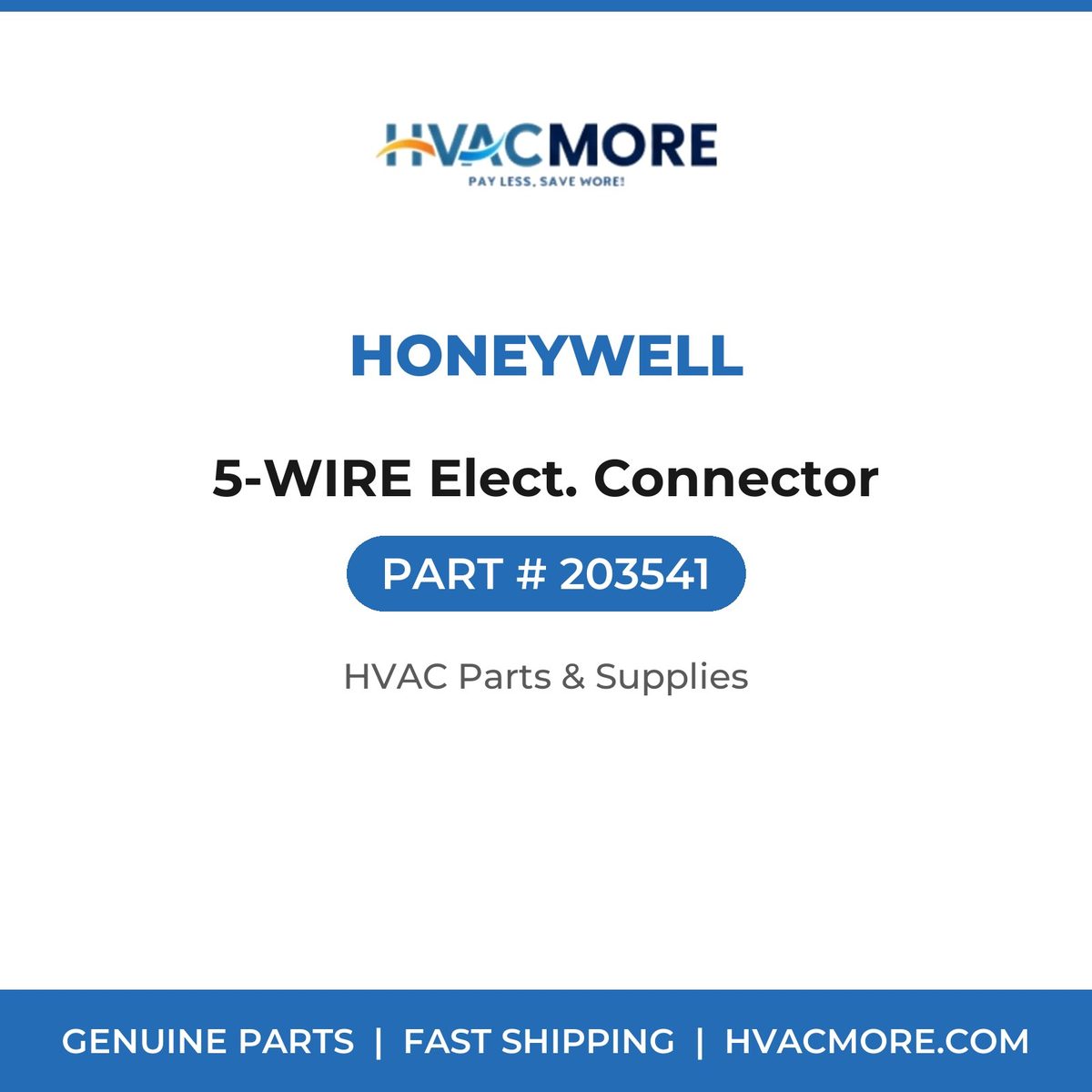 Honeywell 5-WIRE Elect. Connector 203541