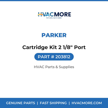 Parker Cartridge Kit 2 1/8" Port 203812