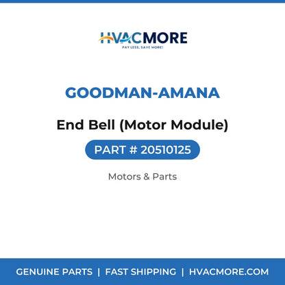 Goodman-Amana End Bell (Motor Module) 20510125