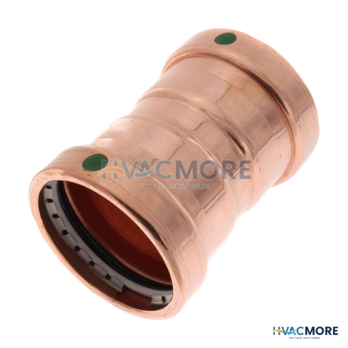 Viega 2-1/2" ProPress XL-C Copper Coupling W/ Stop 20728