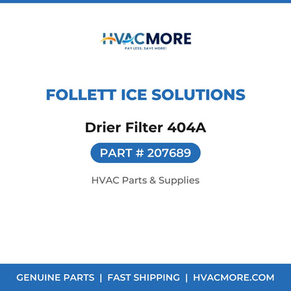 Follett Ice Solutions Drier Filter 404A 207689