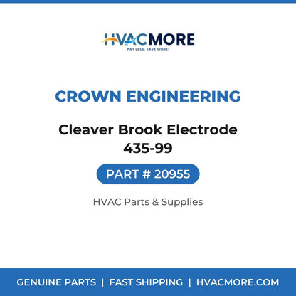 Crown Engineering Cleaver Brook Electrode 435-99 20955
