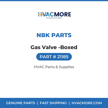 NBK Parts Gas Valve -Boxed 21185