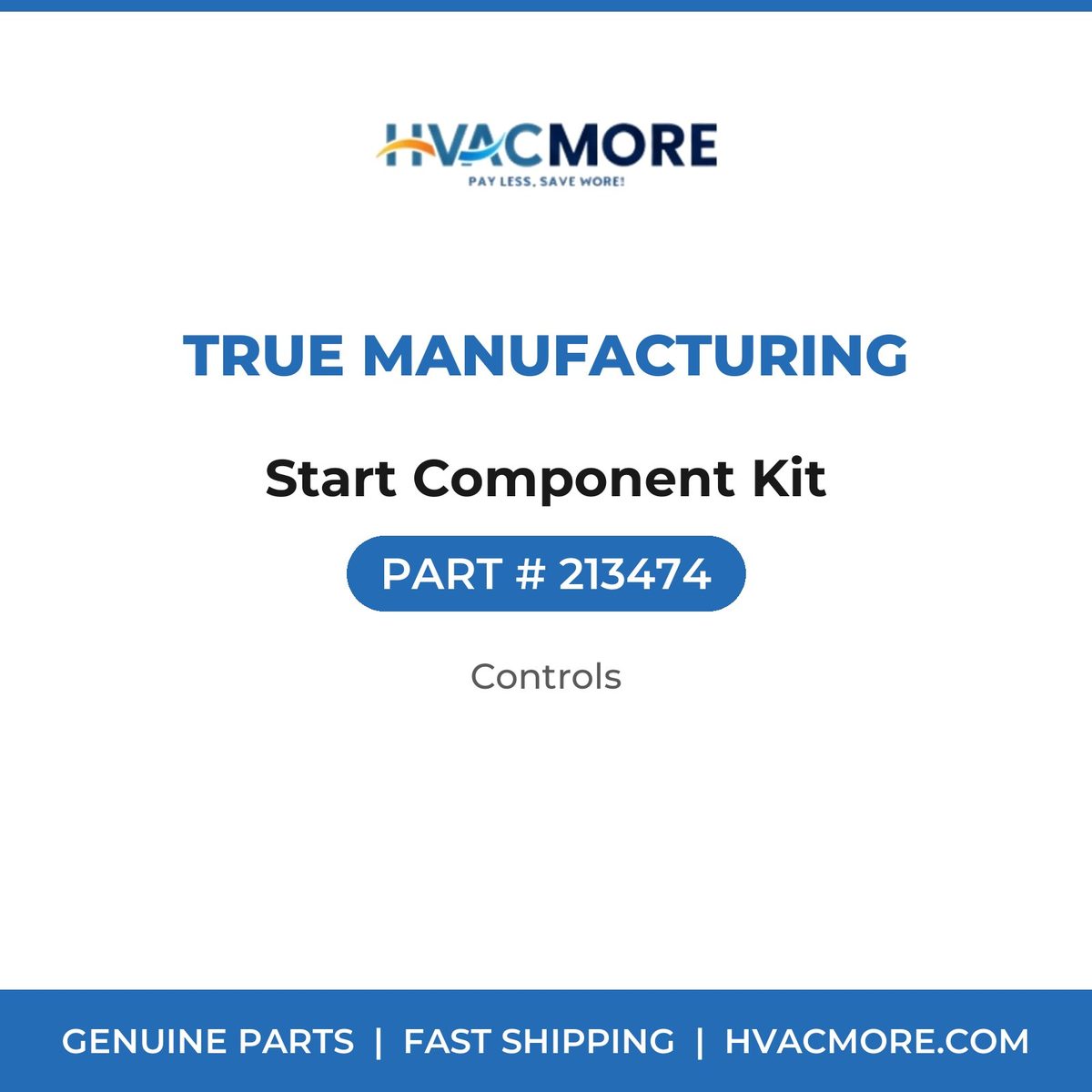 True Manufacturing Start Component Kit 213474