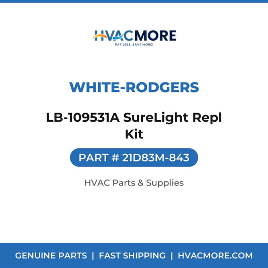 White-Rodgers LB-109531A SureLight Repl Kit 21D83M-843