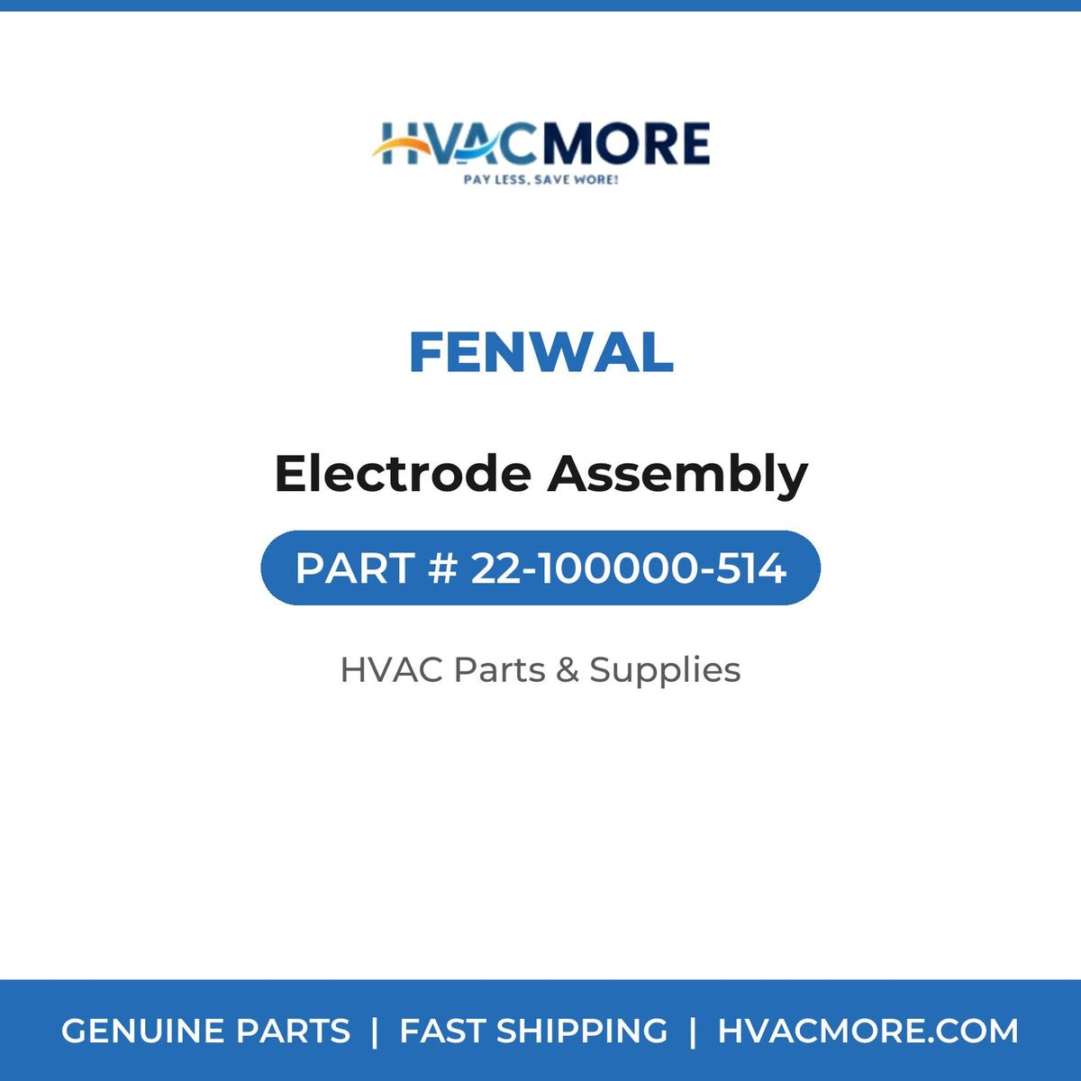 Fenwal Electrode Assembly 22-100000-514