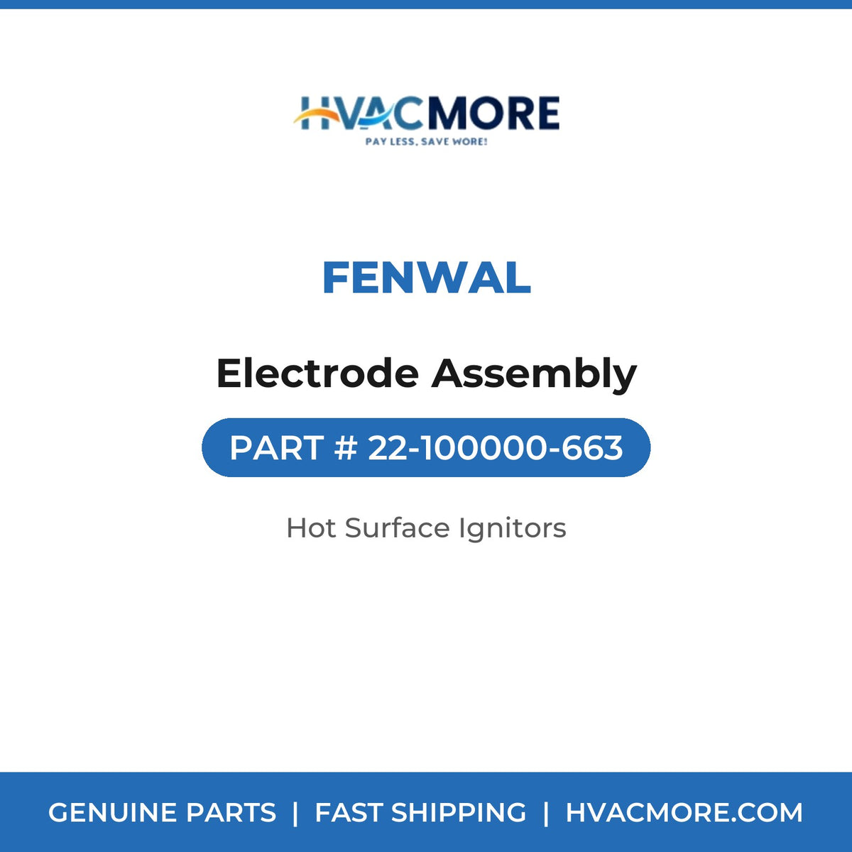 Fenwal Electrode Assembly 22-100000-663