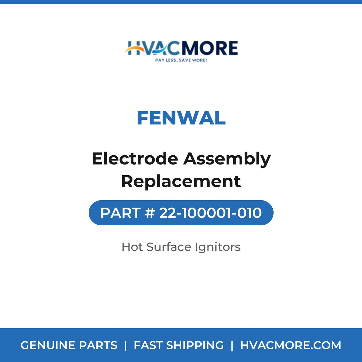 Fenwal Electrode Assembly Replacement 22-100001-010