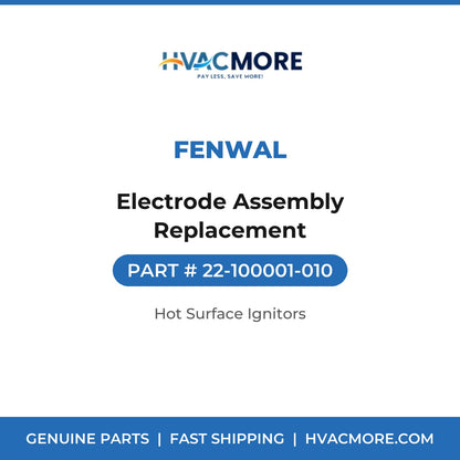 Fenwal Electrode Assembly Replacement 22-100001-010