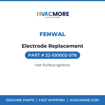 Fenwal Electrode Replacement 22-100002-076