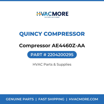 Quincy Compressor Compressor AE4460Z-AA 2204200295