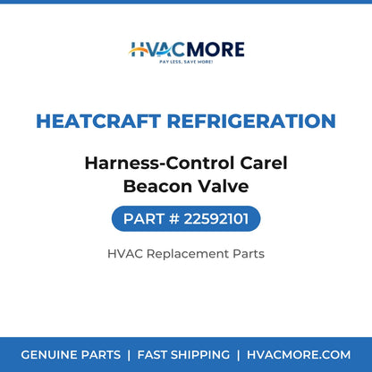 Heatcraft Refrigeration Harness-Control Carel Beacon Valve 22592101