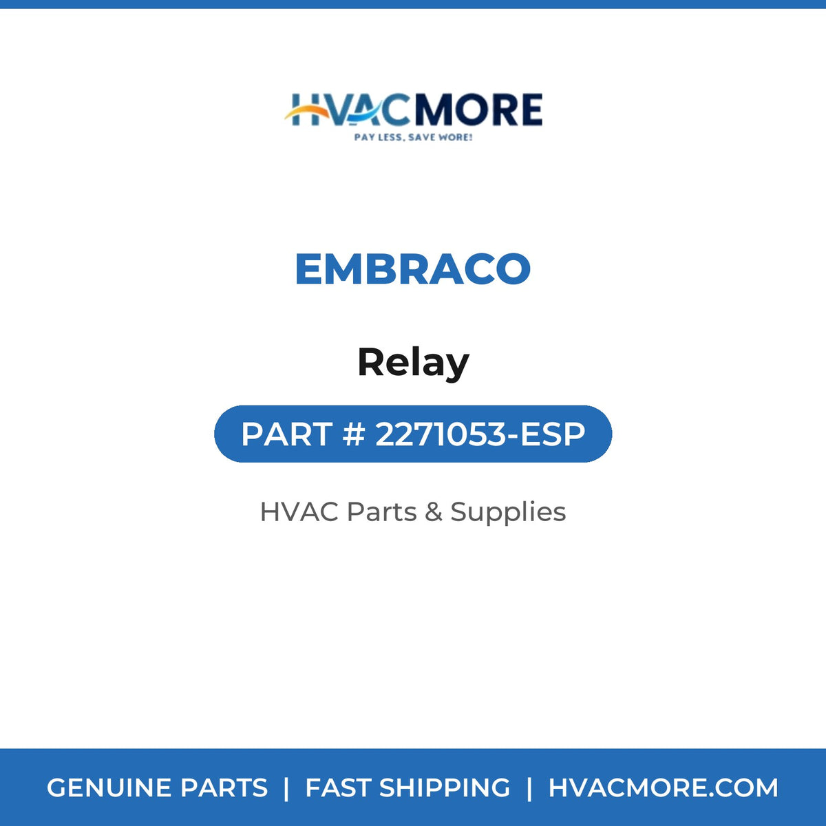 Embraco Relay 2271053-ESP
