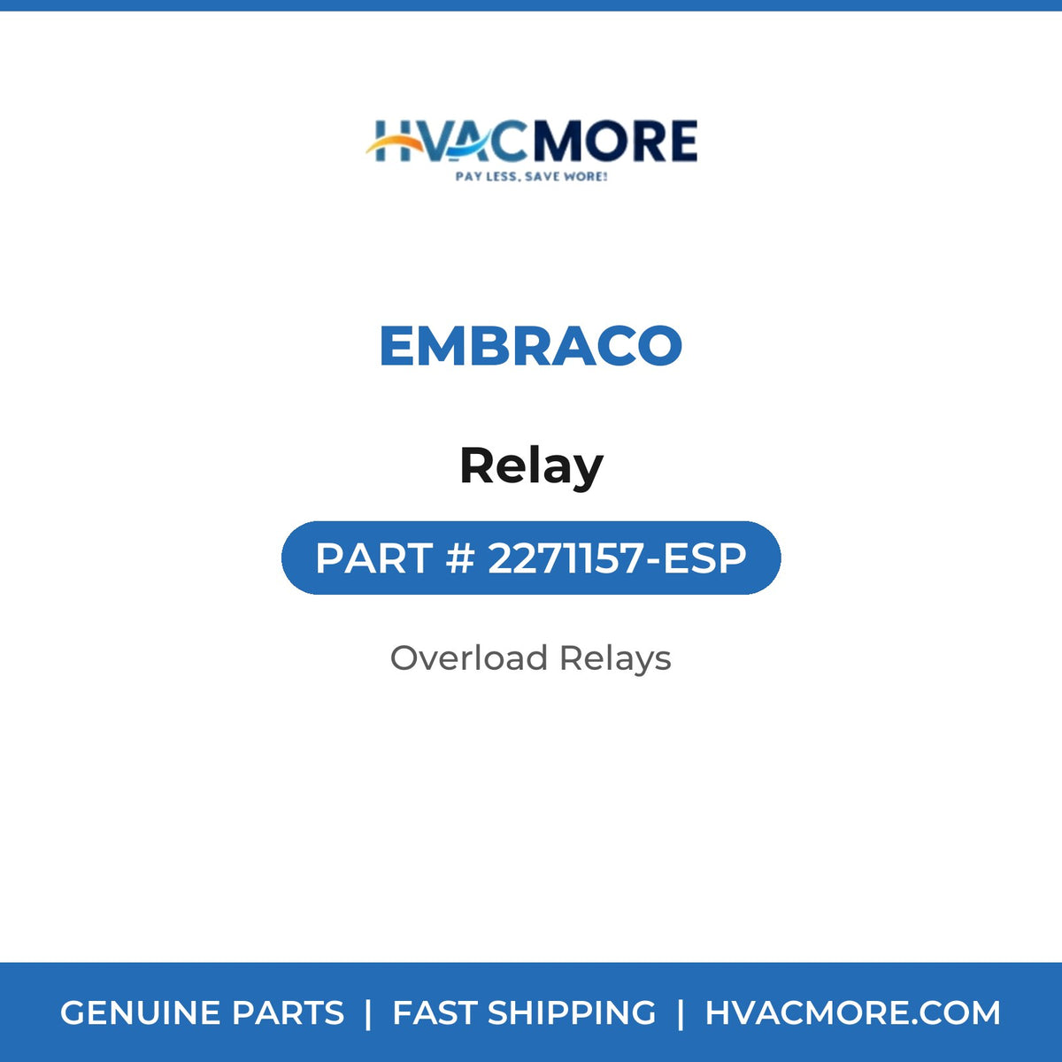Embraco Relay 2271157-ESP