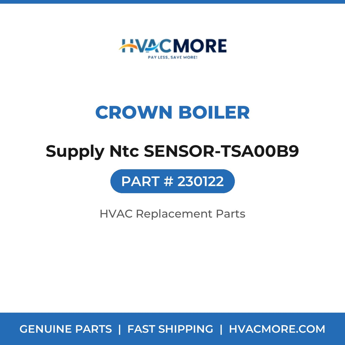 Crown Boiler Supply Ntc SENSOR-TSA00B9 230122