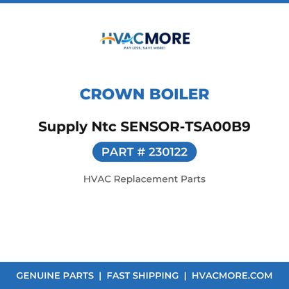 Crown Boiler Supply Ntc SENSOR-TSA00B9 230122
