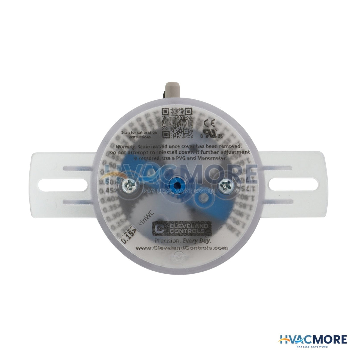 Robertshaw SPDT Differential Air Pressure Switch (.15" - 10.0" WC) 2374-522