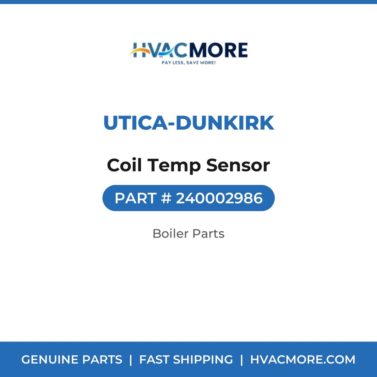 Utica-Dunkirk Coil Temp Sensor 240002986