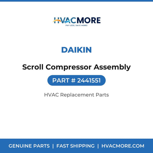 Daikin Scroll Compressor Assembly 2441551