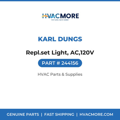 Karl Dungs Repl.set Light, AC,120V 244156