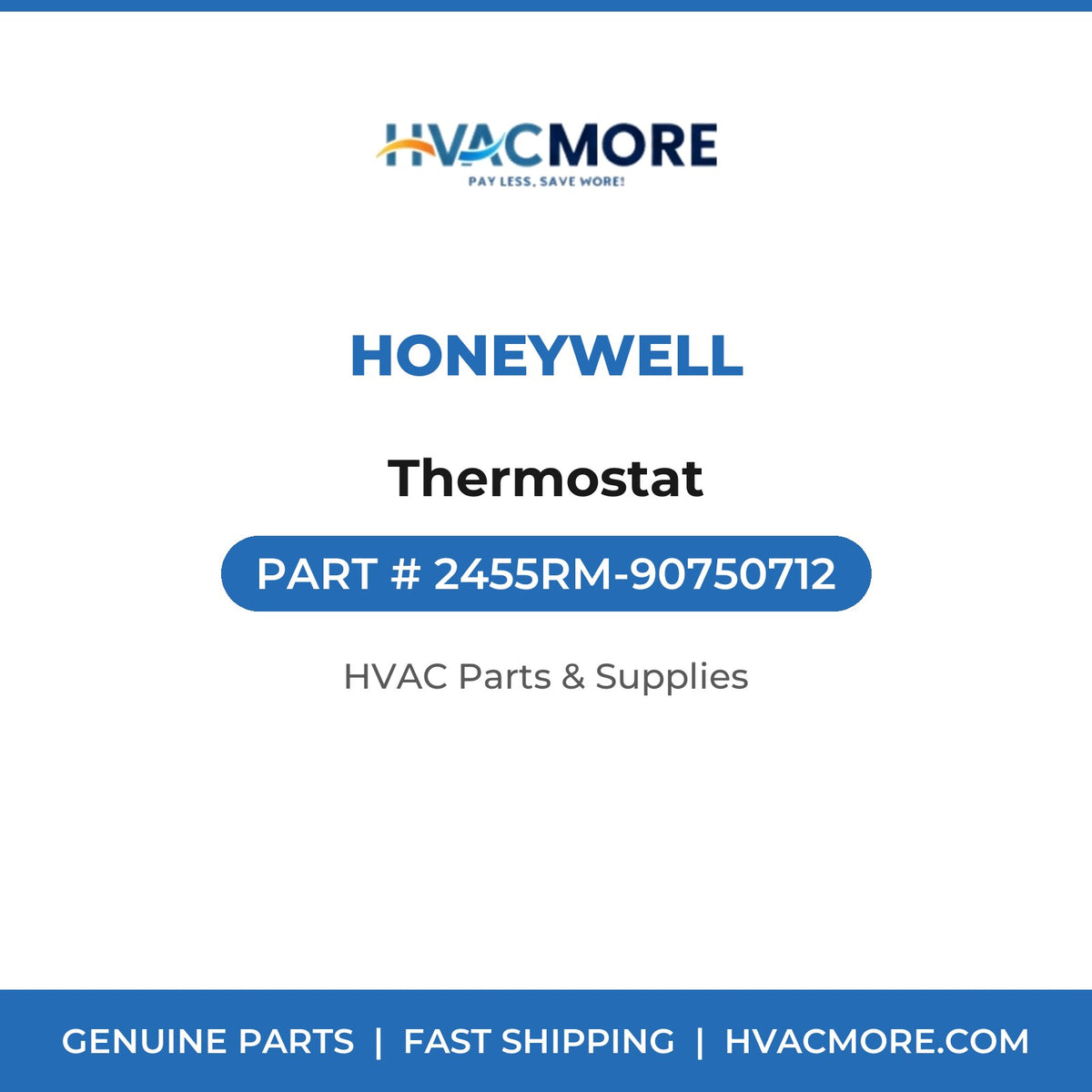 Honeywell Thermostat 2455RM-90750712