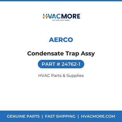 AERCO Condensate Trap Assy 24762-1
